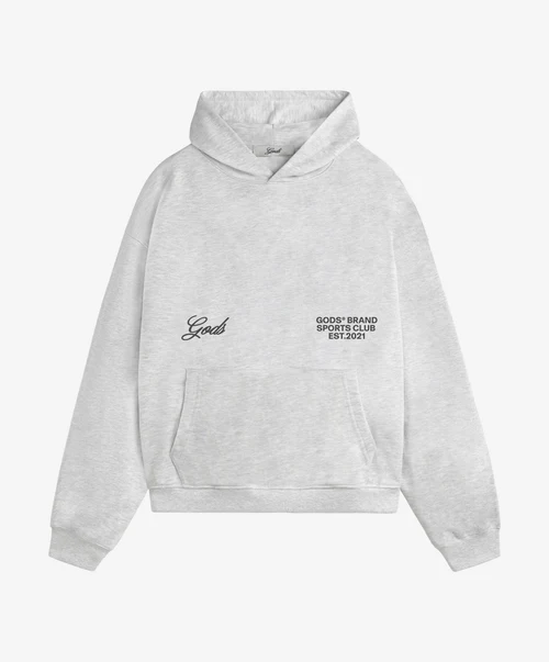Gods® Brand Sports Club Hoodie Melangef