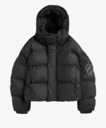 puffer negro del